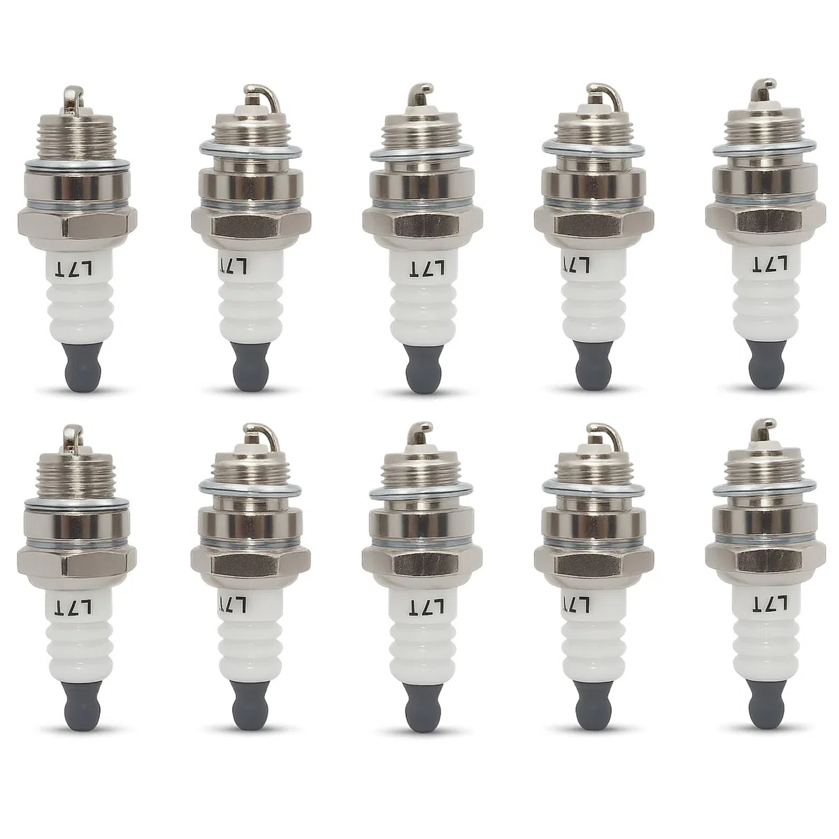 10 PCS L7T Candela per 2 Tempi 33cc 43cc 47cc 49cc Pocket Bike per Mini Chopper per Partner 350 351 SEGHE Motosega Trimmer Decespugliatore Trimmer Tosaerba