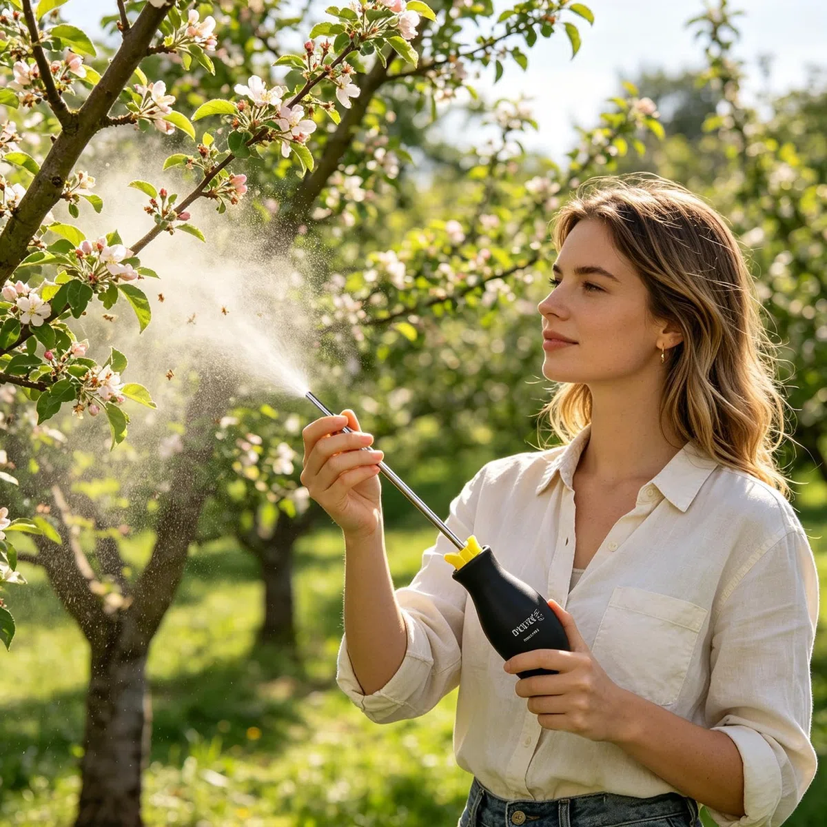 Soffiatore A Polvere Di Diatomee | Spanditore estendibile ad alta capacità | Spolverino Per Polvere Di Diatomee,Per interni, esterni, giardino, aree animali, cura delle piante e giardinaggio da intern