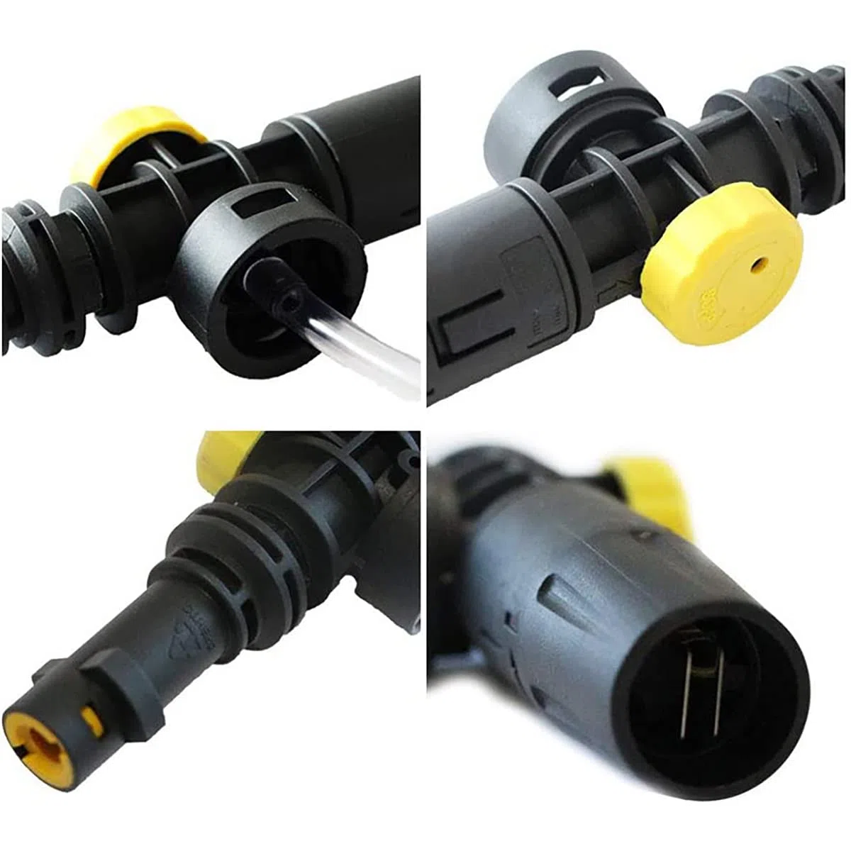 AIM Tools 700ml Cannone Schiuma Compatibile con Kärcher K2 K3 K4 K5 K6 K7 Pistola Idropulitrice, Lancia a Spruzzo Schiuma Ugello Regolabile Schiuma di Sapone Schiumogeno Bottiglia