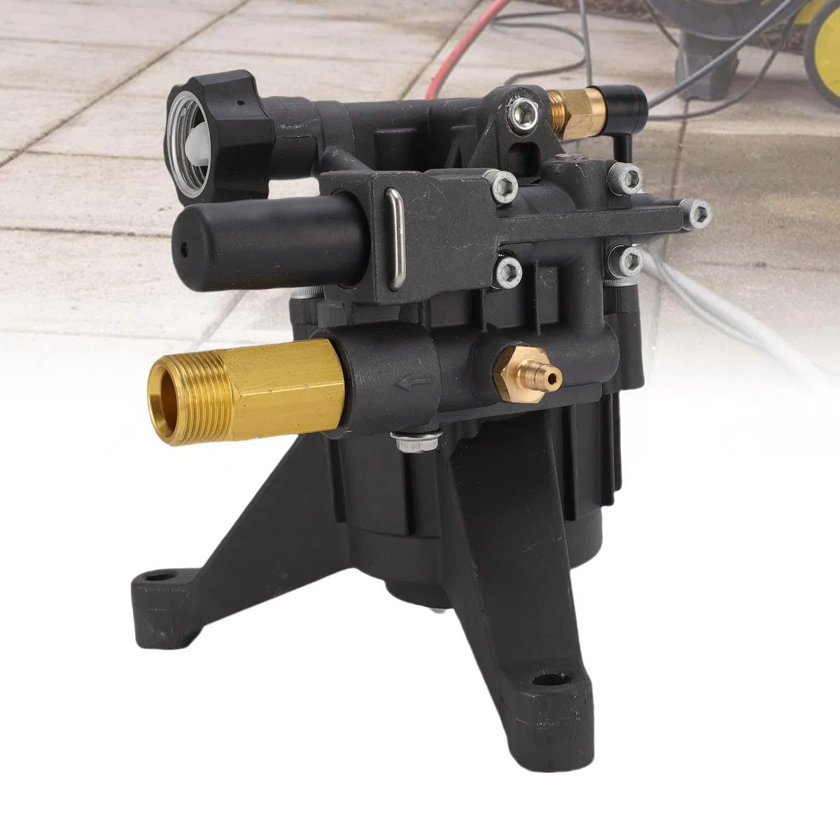 Pompa per Idropulitrice Orizzontale con Albero da 3/4 Pollici in Ottone 2610-3000 PSI per UT80522