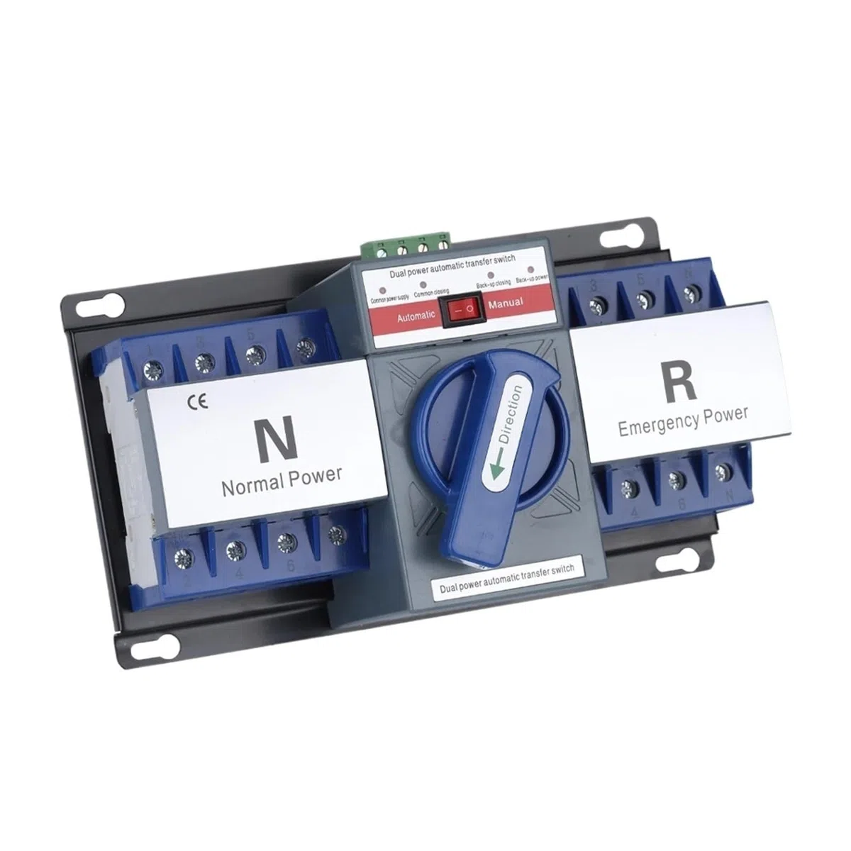 Interruttore di trasferimento automatico a doppia alimentazione ATS 2P/4P 63A 50/60Hz Interruttori selettori elettrici AC230V/400V