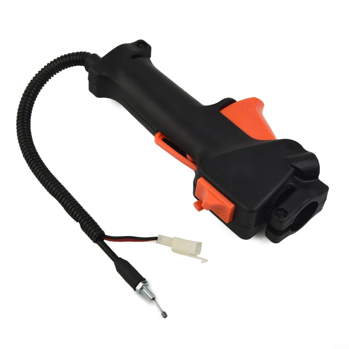 Maniglia del cavo dell'acceleratore Trigger On Off Kill Switch Multi Tool Decespugliatore Tosaerba Cavo dell'acceleratore Interruttore di controllo Leva Maniglia Kit