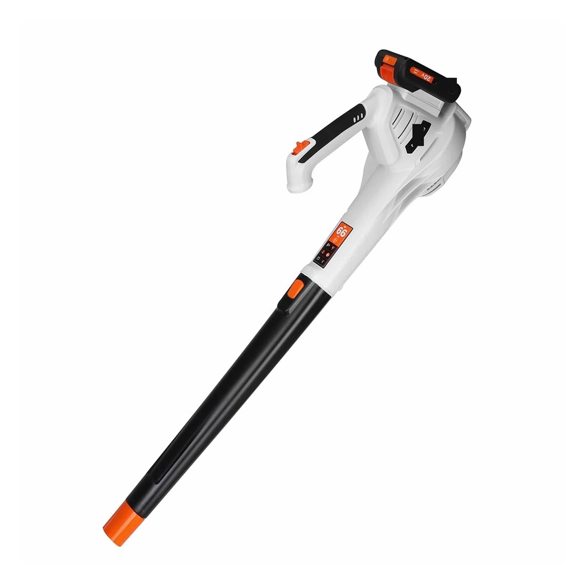 Soffiatore for Foglie Senza Fili a velocità 20V 1600W 205CFM, aeratore Portatile con aeratore Elettrico a Batteria Li 4.0AH, Attrezzi da Giardino spazzatrice