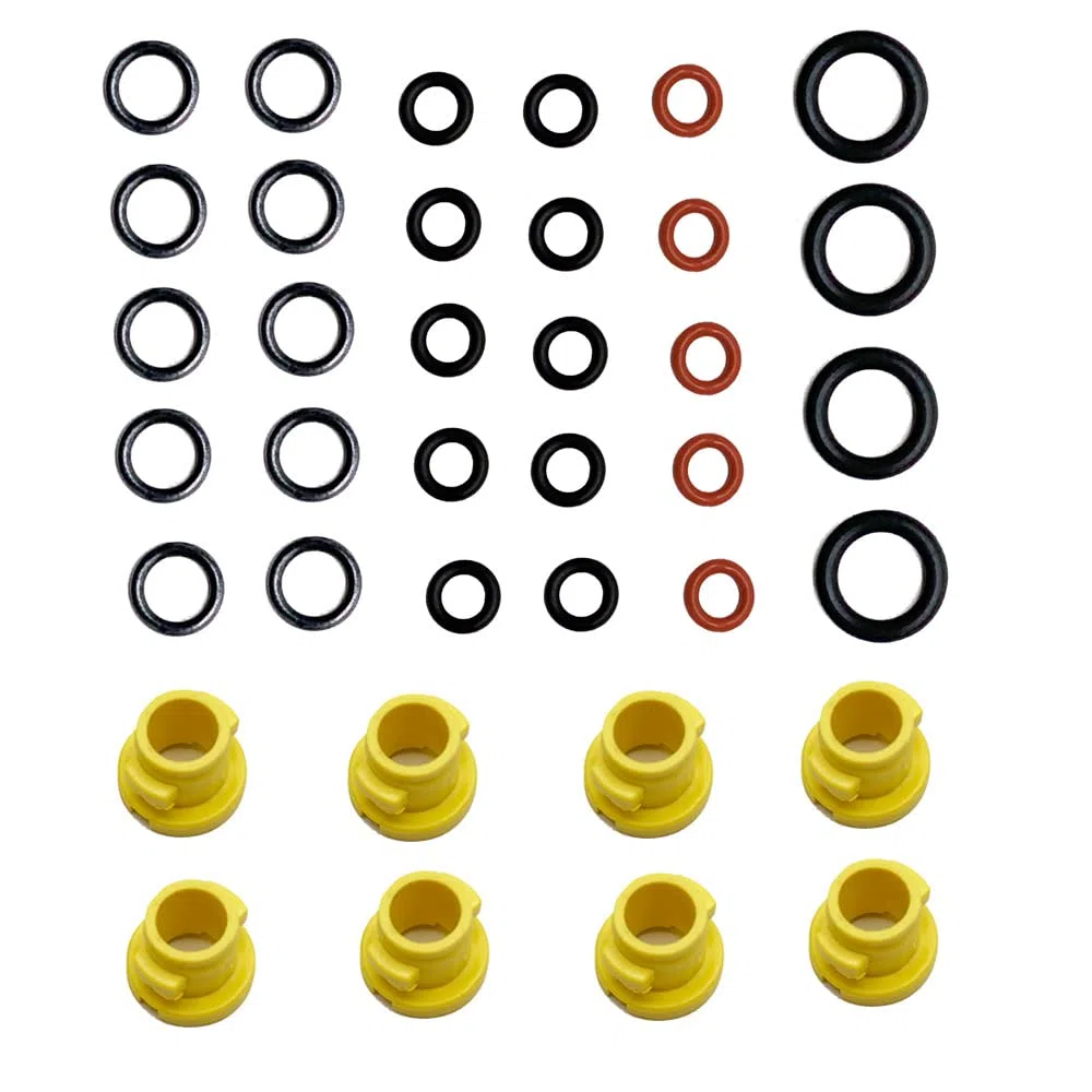 Set di guarnizioni O-Ring di ricambio per ugelli per tubi, in gomma, per idropulitrice Karcher K2 K3 K4 K5 K6 K7 (kit da 37 pezzi)
