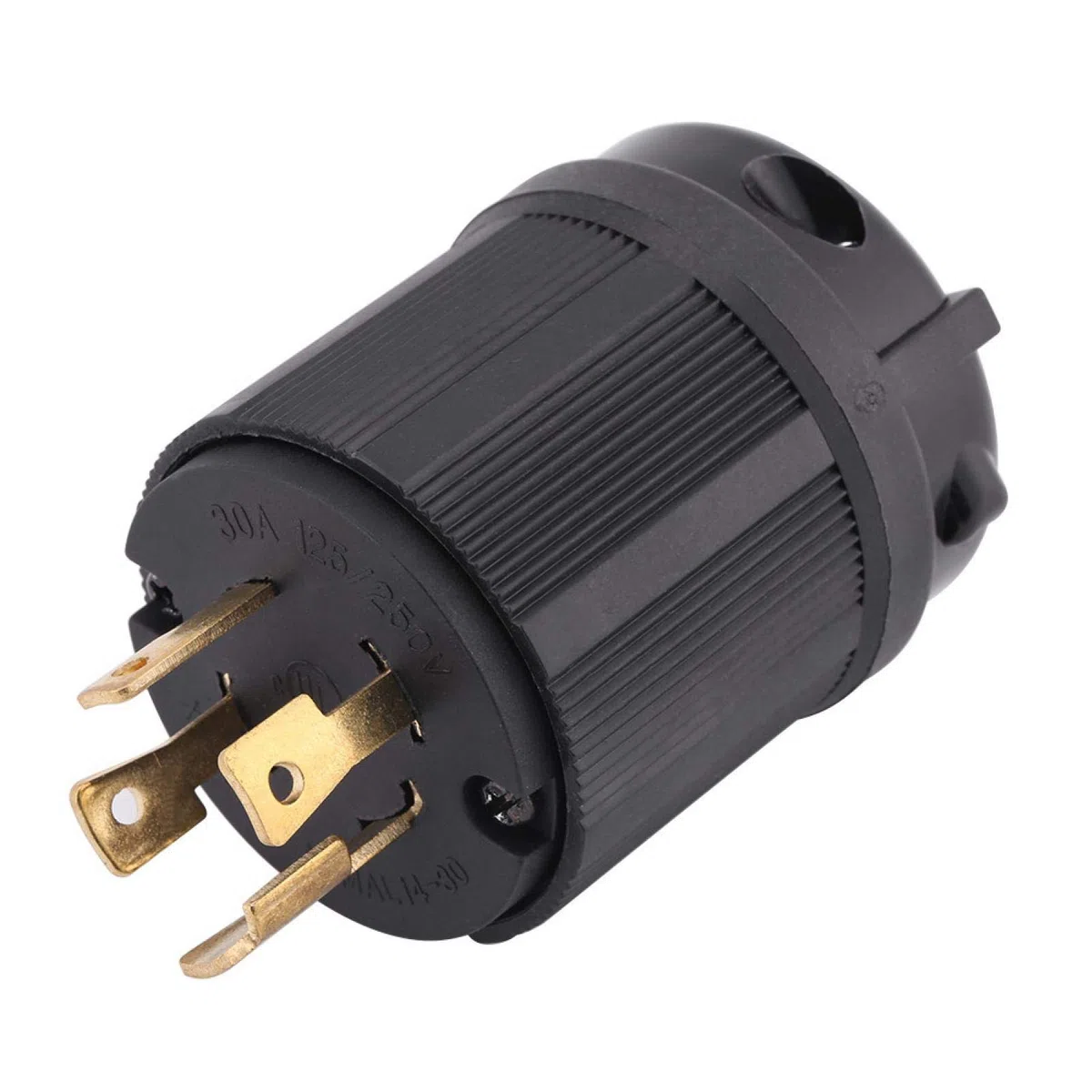 VBESTLIFE Spina US Twist Lock, NEMA L14-30P 30A 125V-250V 3 Poli 4 Fili Twist Lock Connettore Spina elettrica