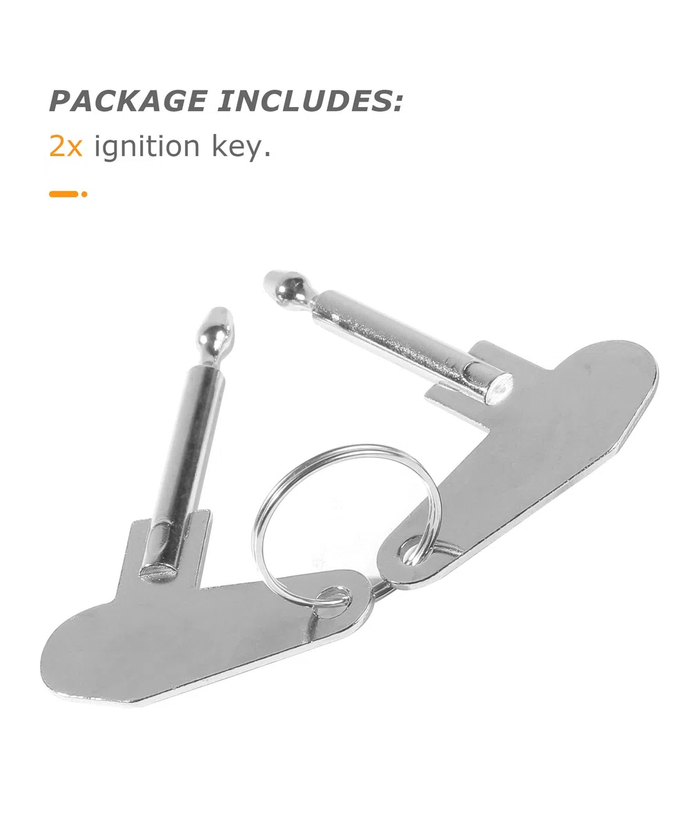 Flaconi 2PCS Chiave di Accensione del Trattore,Chiave di Accensione Universal,Chiavi Accensione Trattore,Chiavi di Accensione,Universale per Tosaerba Trattore Trattore Rimorchio Escavatore