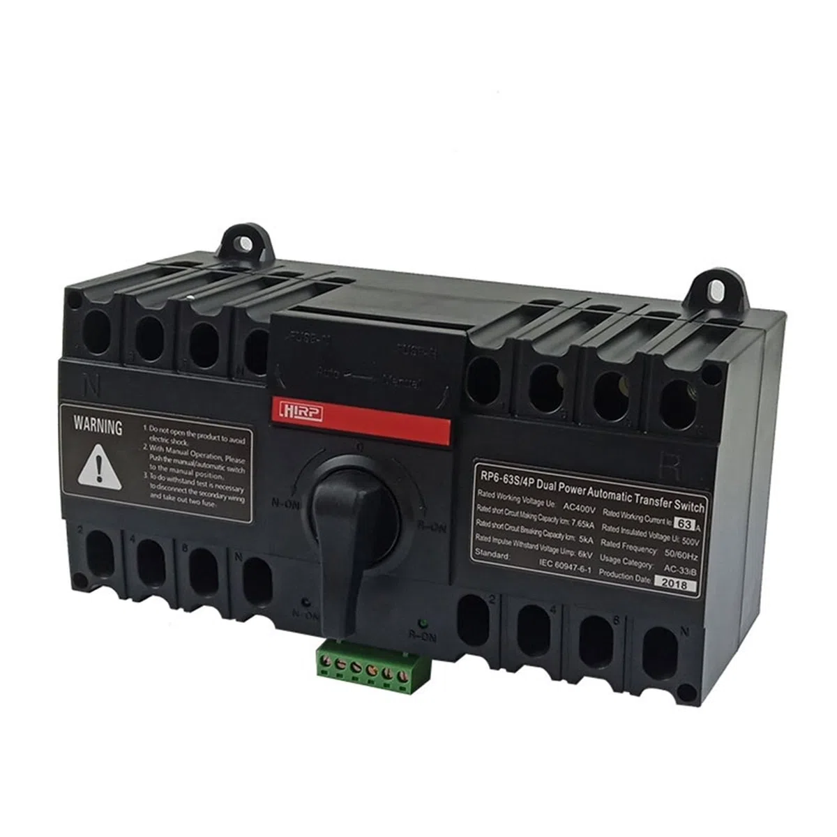 Interruttore di trasferimento automatico 4P 63A 220V ATS for generatore