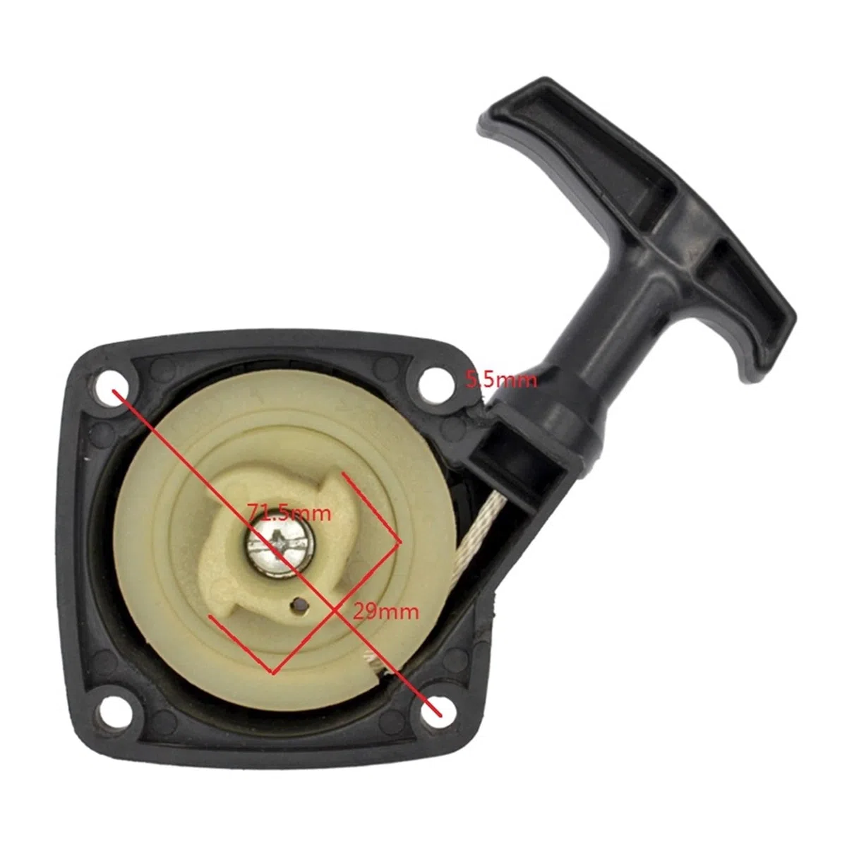 Avviamento a strappo adatto for 1E32F/32F/ZENOAH/2300/2310/26CC/23CC/G23L Attrezzi da giardino Decespugliatore a benzina Inizio Sostituzioni Avviamento a strappo da giardino