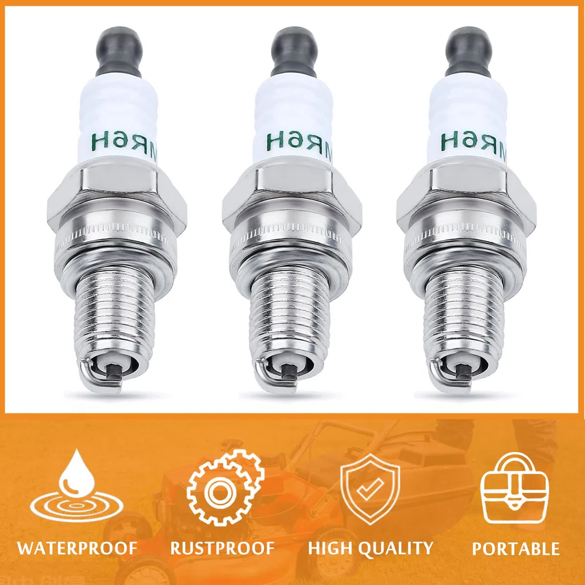 Candela pour NGK, 3365 CMR6H Candela per Stihl/Bosch/Honda/Autolite/Brisk/Husqvarna/Echo per Champion RZ7C RZ7CT10 965 Sostituzione NGK stk 3365