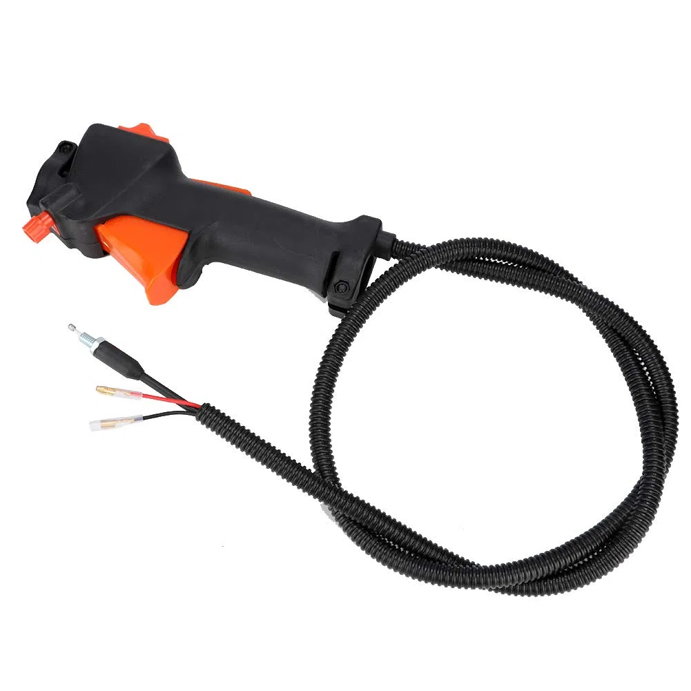 Kit Accessori Universale Tosaerba Decespugliatore Interruttore Maniglia Grilletto Acceleratore Cavi
