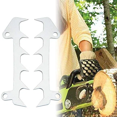 Atyhao Kit per Cani da Abbattimento con Punte per Paraurti da 2 Pezzi per Stihl MS170 MS180 MS210 MS250 017 018 021 Forniture per la Casa