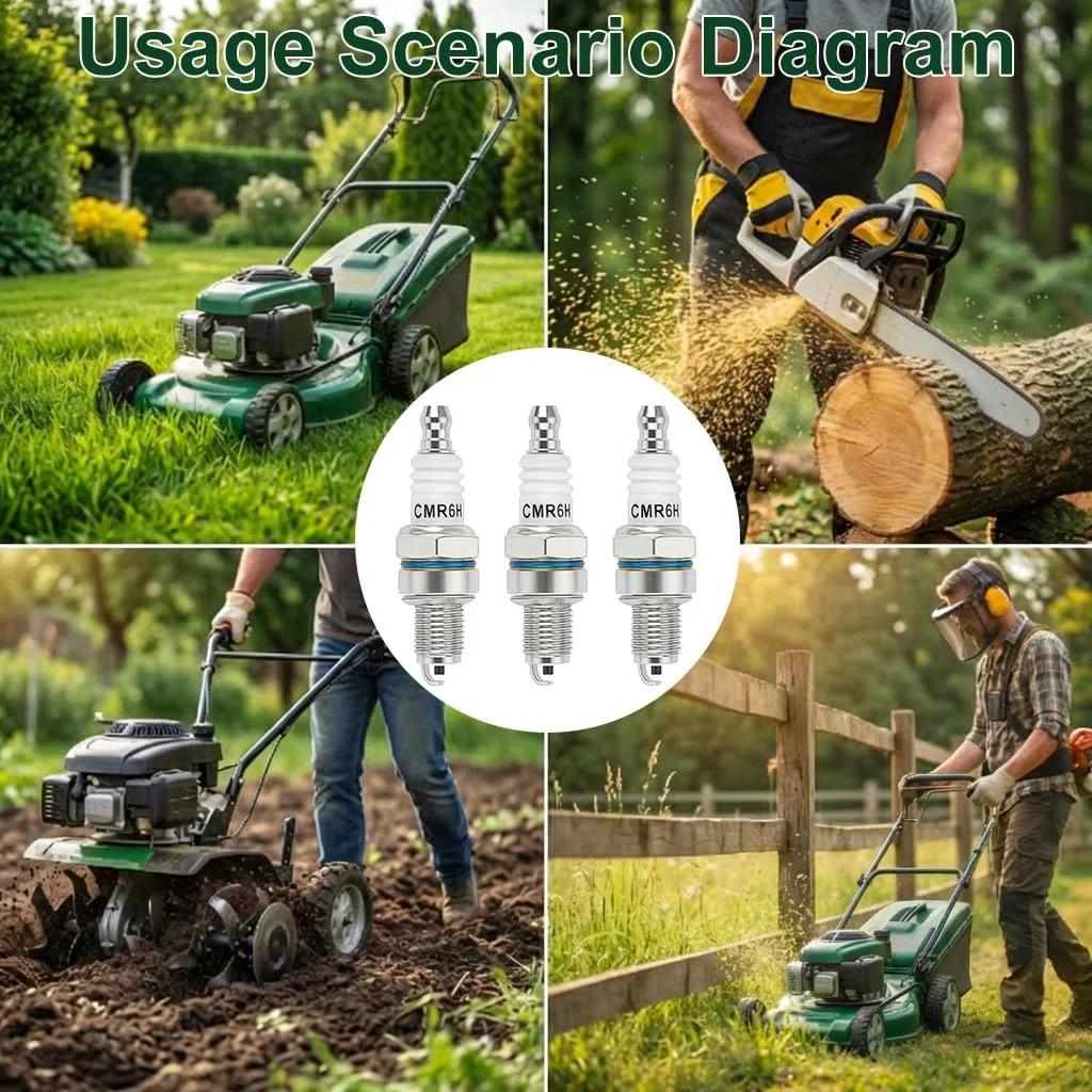 Candela Accensione CMR6H per Stihl MS170 MS171 MS181 MS211 FS90 MS231 MS241 FS100