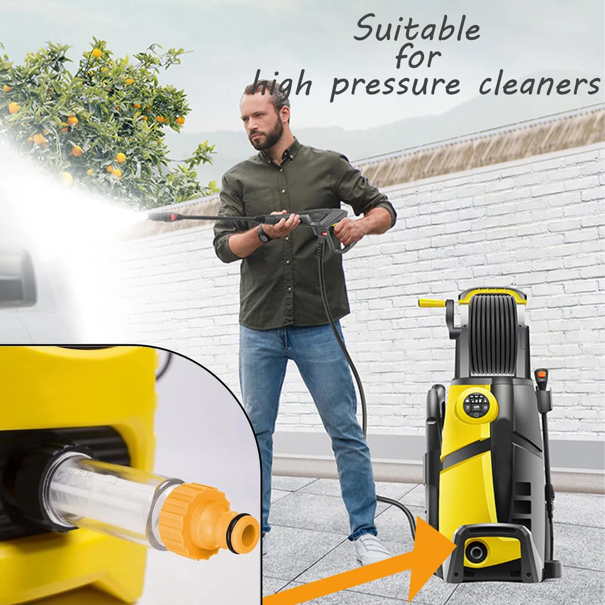 11 Pezzi 3/4"Set Di Filtro Per L’Acqua Per Idropulitrice, Filtro Per Idropulitrice Acqua Irrigazione, Filtro Idropulitrice, Filtro Acqua Camper, Filtro Acqua Giardino
