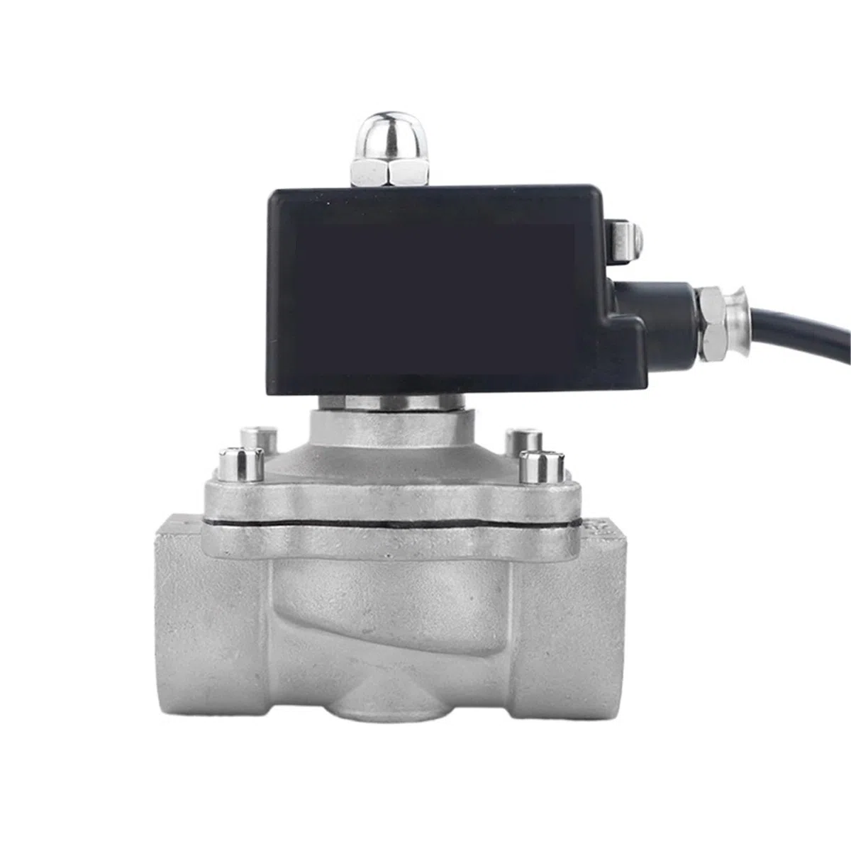 1/2" 3/4" 3/8" Normally Closed Explosion Solenoid Valve 304 Stainless Steel Solenoid Valves for Gas(1/2",220VAC)