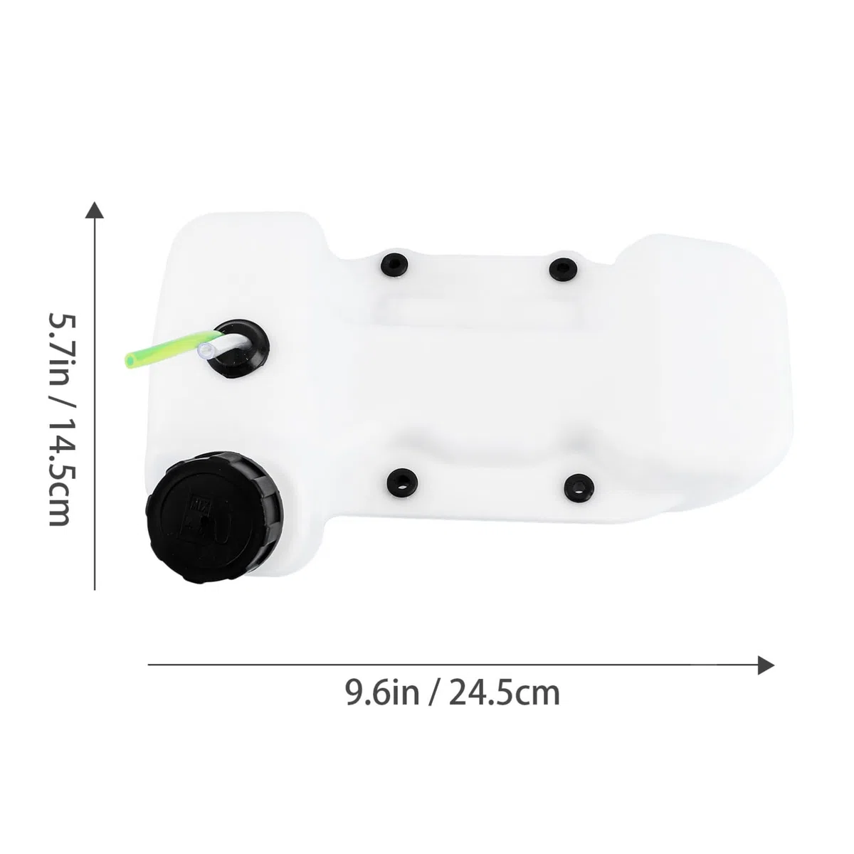 CLISPEED Serbatoio Carburante Decespugliatore 40-5Bl Bianco Resistente all'Invecchiamento Facile da Montare per Giardinaggio e Agricoltura