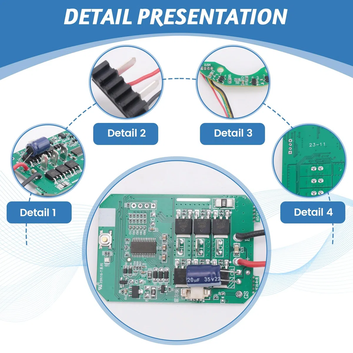 Cesoie Elettriche 21V 2.5 Pannello di Controllo Controller per Cesoie da Potatura Accessori per Cesoie da Potatura Strumenti di Azionamento del Motore Parti di Ricambio Accessori