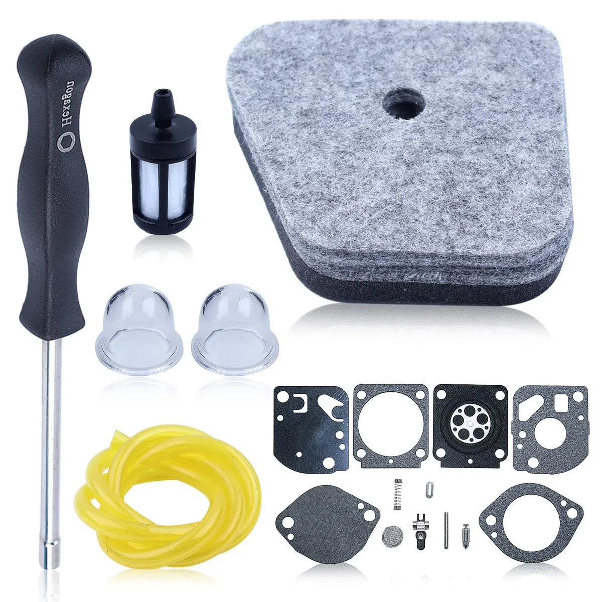 Trimmer Carburatore Kit di Riparazione, Per Stihl Fs100 Fs100R Fs100Rx Fs110 Fs110R Fs110X Fs110Rx Fs130 Fs130R Trimmer, 4180 120 0611 41801200610