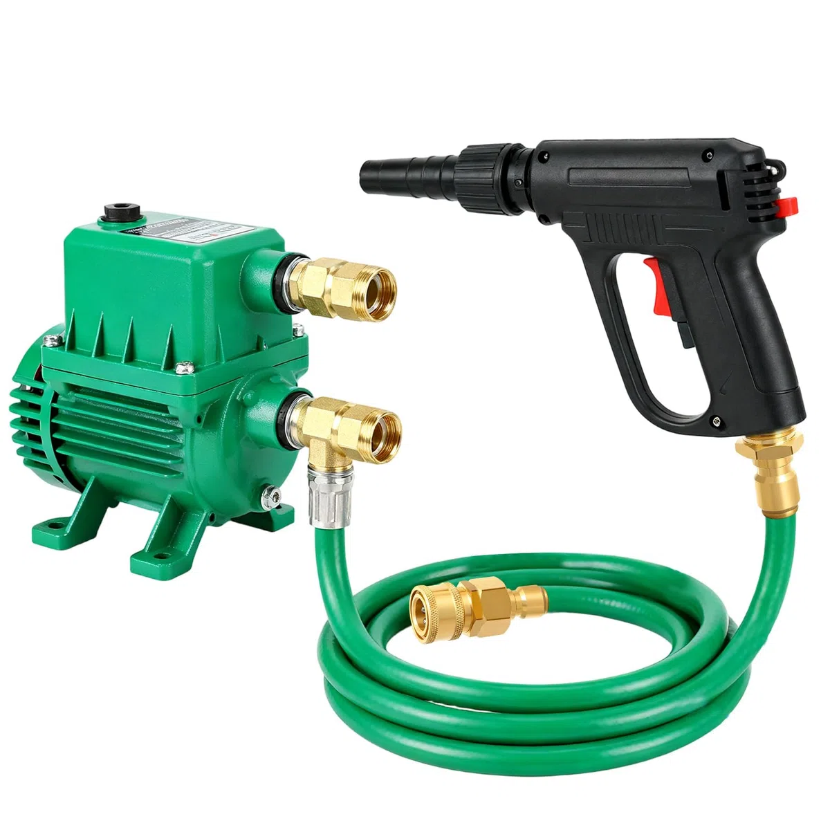 Kit di 4 raccordi per idropulitrice M22 da 14 mm a 1/4, adattatori in ottone a connessione rapida, senza perdite, per lavaggio auto, giardinaggio e pulizia esterna