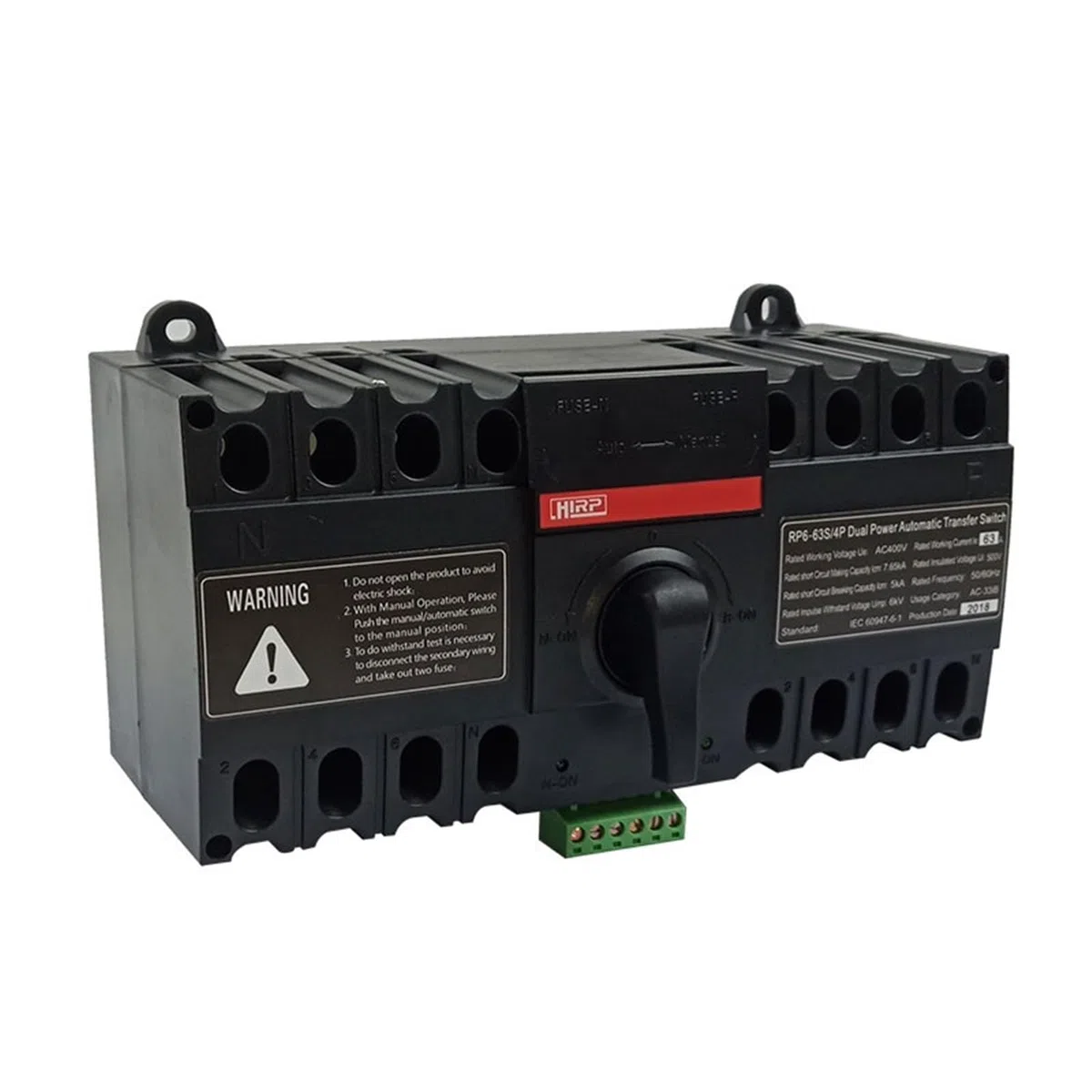 Interruttore di trasferimento automatico 4P 63A 220V ATS for generatore