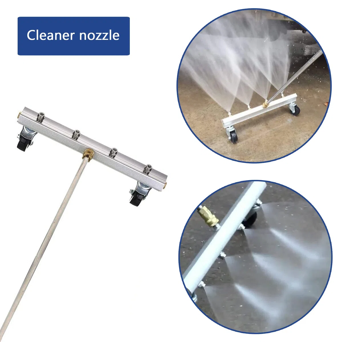 4Pcs Punta Per Ugello Acciaio Inox 110 Gradi,Ugello Con Apertura 1.8mm, Attacco Filettato 1/4",Ugello Nebulizzatore Alta Pressione Pulitore Pressione Nebulizzatore Lavaggio Accessorio (110 Gradi)