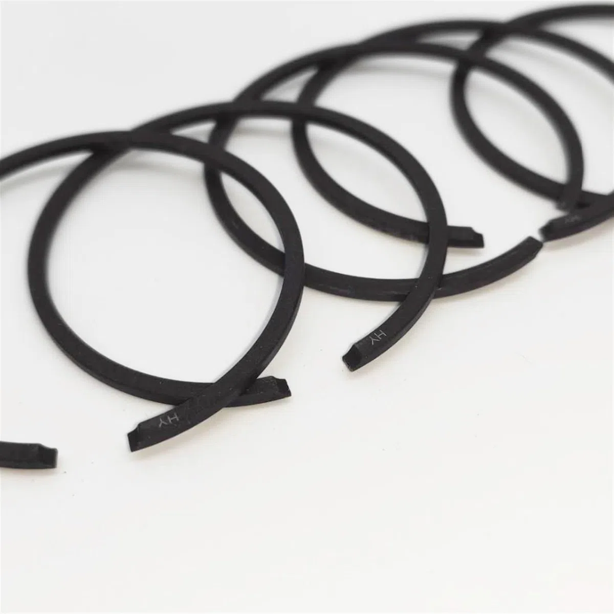 10 pz/lotto 34mm * 1.5mm Anello pistone, for Zenoah, G2500 Top Handle Pruner 2500 Motosega YD25 25.4cc 25cc STIGA ama, for Alpina, Anello del pistone per macchine da giardino