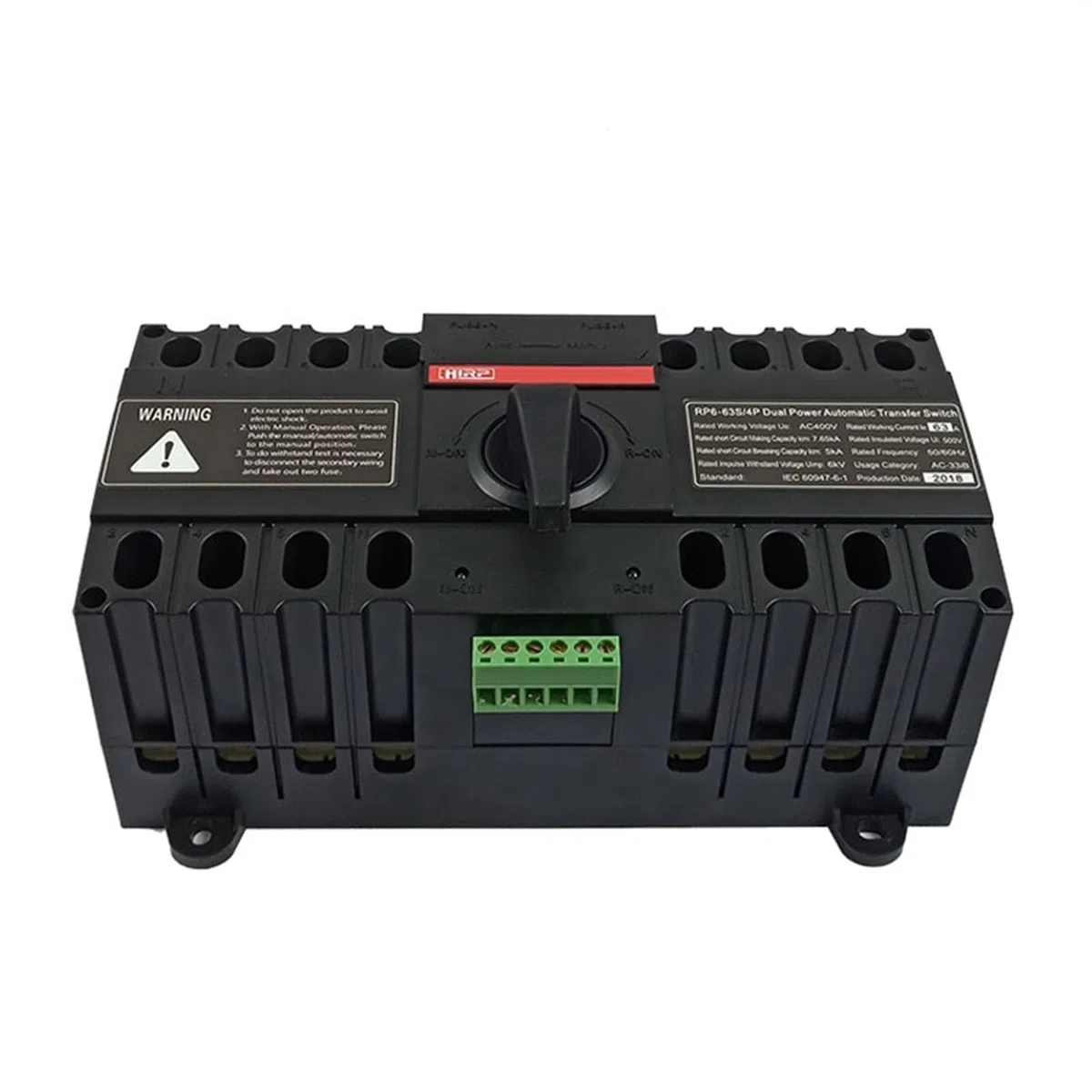 Interruttore di trasferimento automatico 4P 63A 220V ATS for generatore