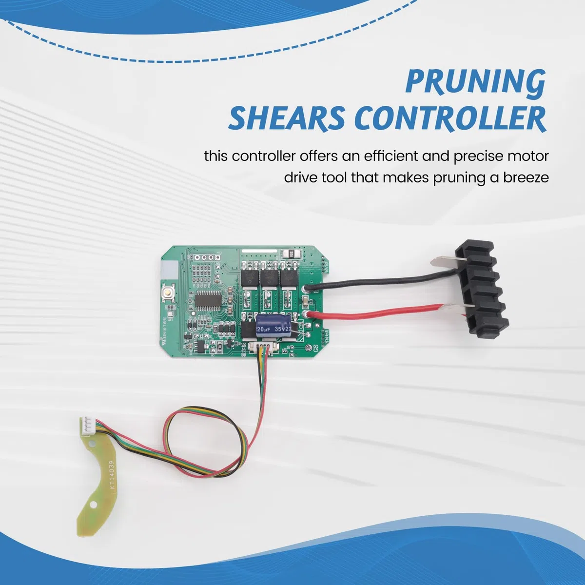 Cesoie Elettriche 21V 2.5 Pannello di Controllo Controller per Cesoie da Potatura Accessori per Cesoie da Potatura Strumenti di Azionamento del Motore Parti di Ricambio Accessori